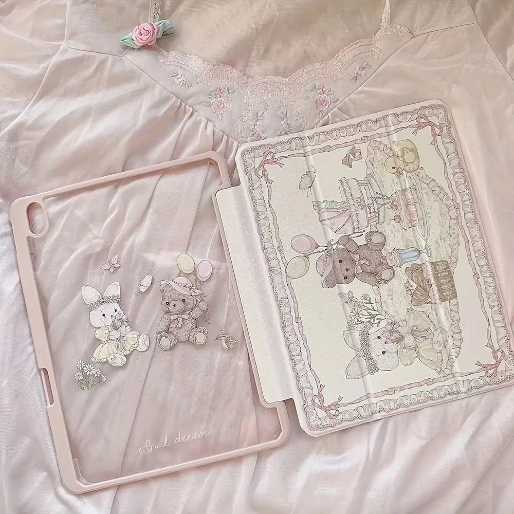 Floral Acrylic iPad Case