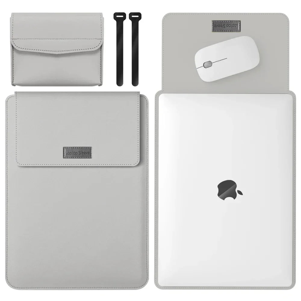 Housse en cuir PU pour ordinateur portable