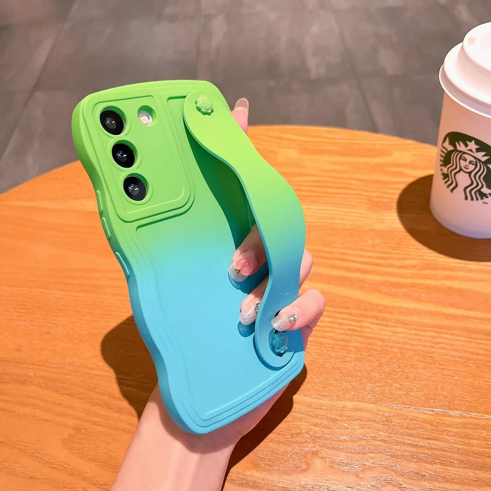 Gradient Armband Hülle mit Halterung für Galaxy