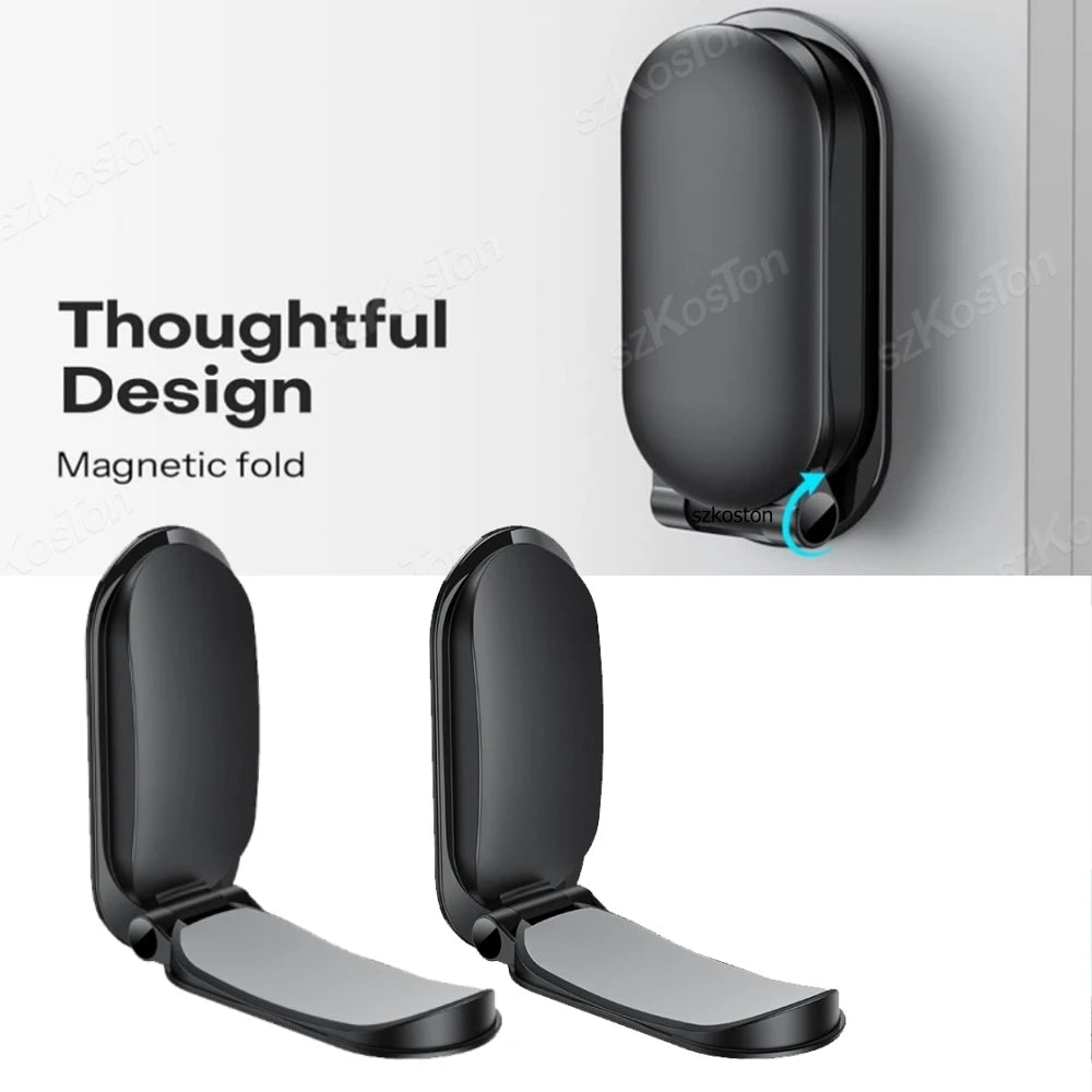 Multifunctional magnetic foldable headphone stand