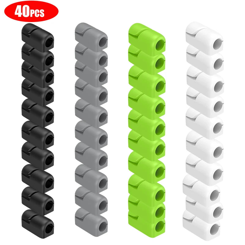 Selbstklebende Kabel Clips für Ordnung & Management