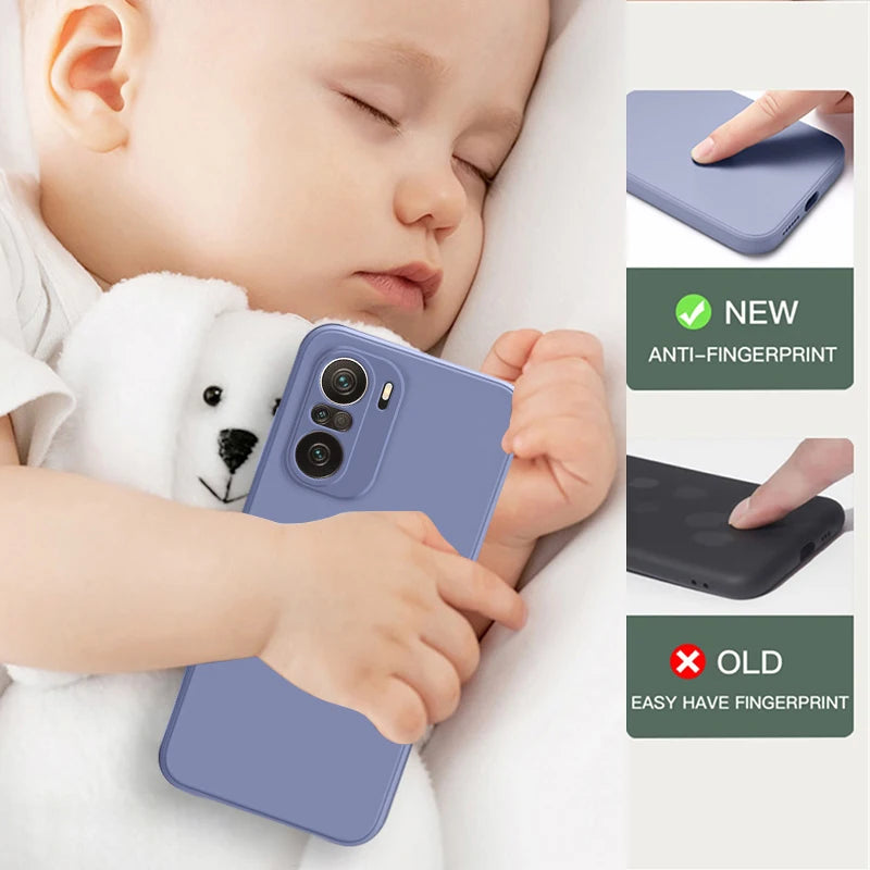 Farbige Vollschutz Hülle für Xiaomi Poco