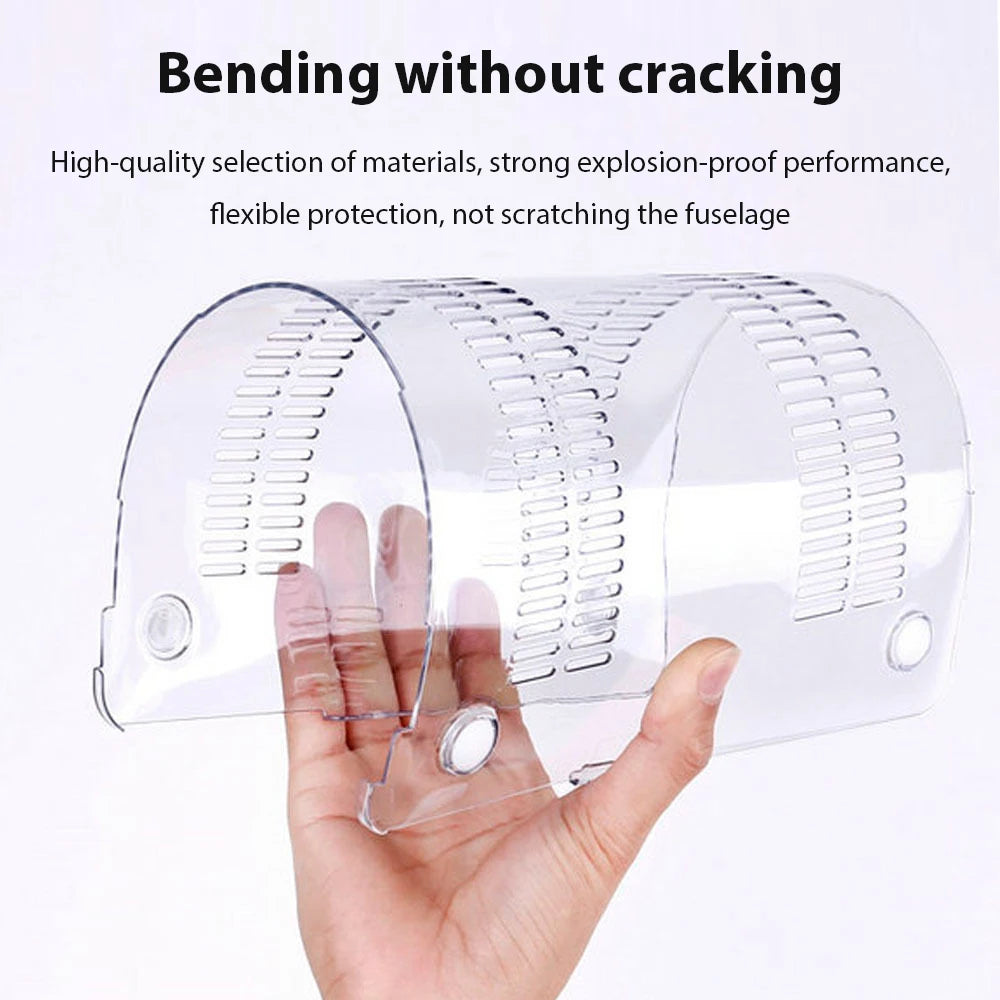 MacBook Hülle 11–16 Zoll Kristall