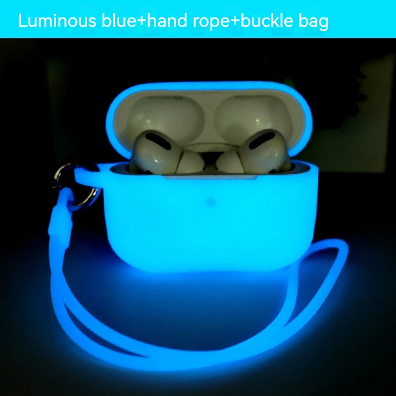 Leuchtende Silikonhülle für AirPods Schutzcase