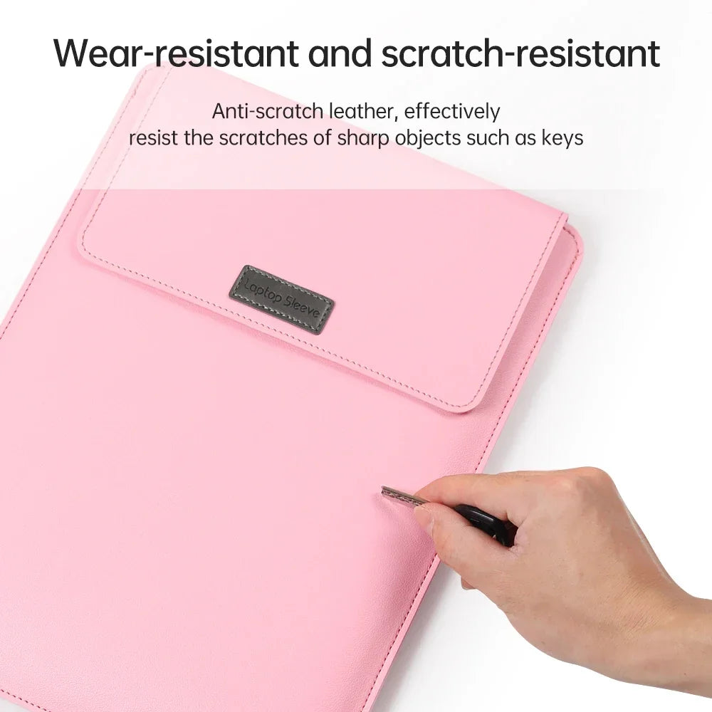 Housse en cuir PU pour ordinateur portable