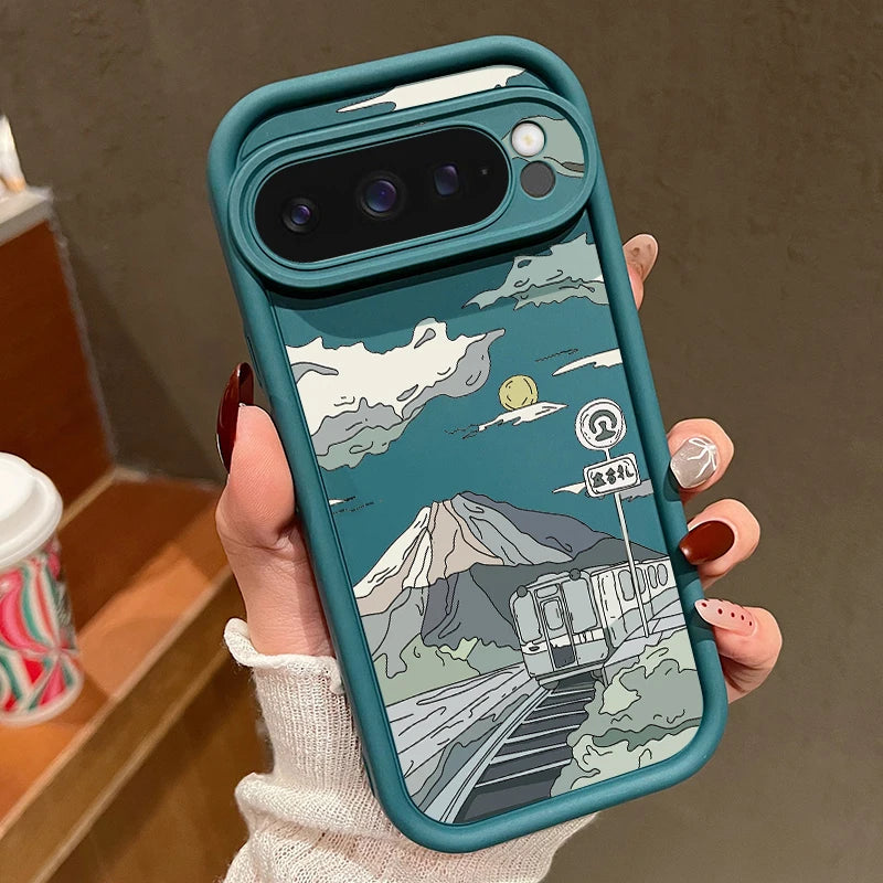 Solid color TPU case for Pixel 8 7 Pro 9 XL