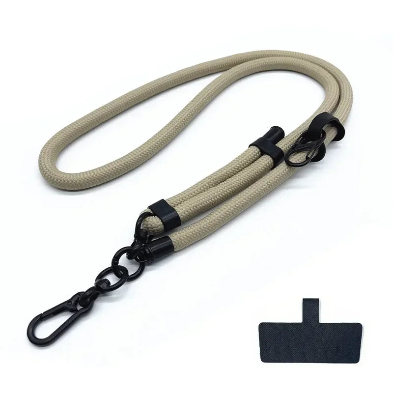 Adjustable 10mm phone lanyard, 120cm, for iPhone