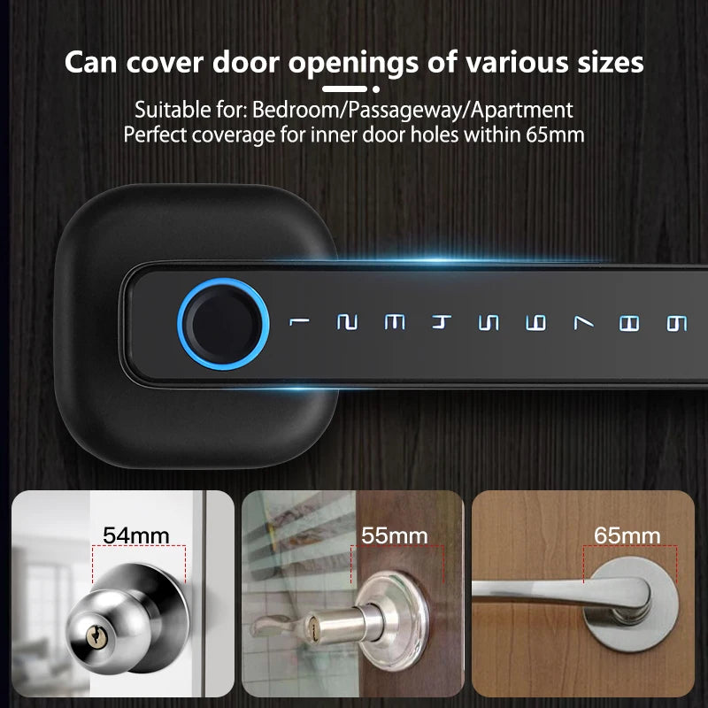 Bluetooth Türschloss mit Fingerabdruck und Passwort