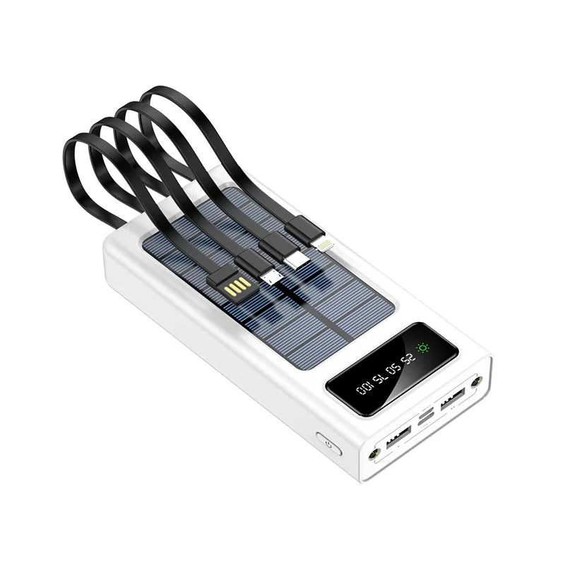 Solar Powerbank 20000mAh mit großer Kapazität