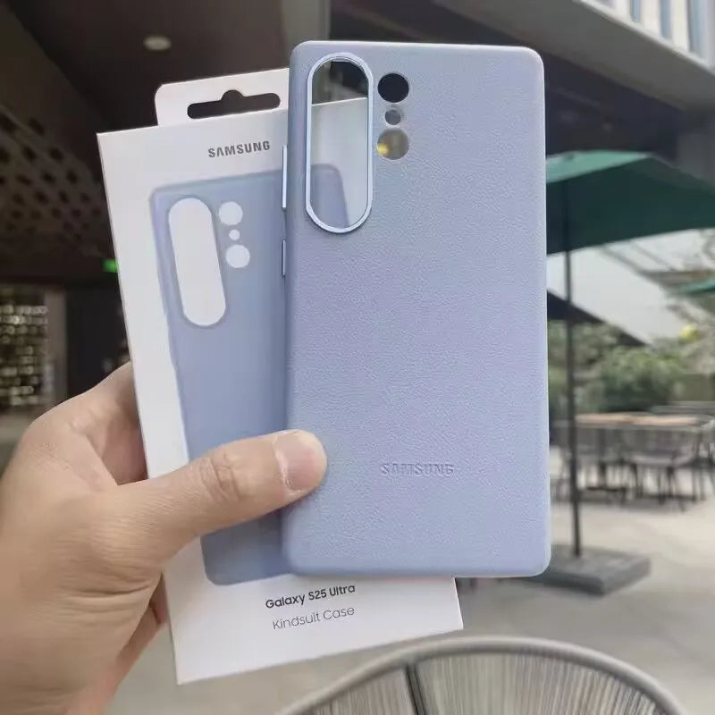 Luxus Lederhülle für Samsung Galaxy S25 Ultra