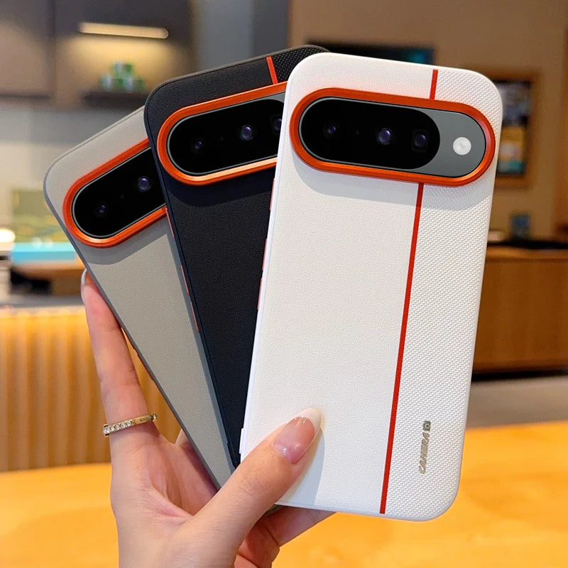 Luxuriöse PU-Lederhülle für Google Pixel 10 Pro XL