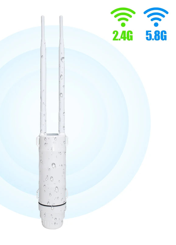 Outdoor AC1200 Dual-Band WLAN Router 1200Mbps Gigabit