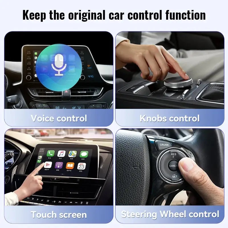 Kabelloser CarPlay & Android Auto Adapter