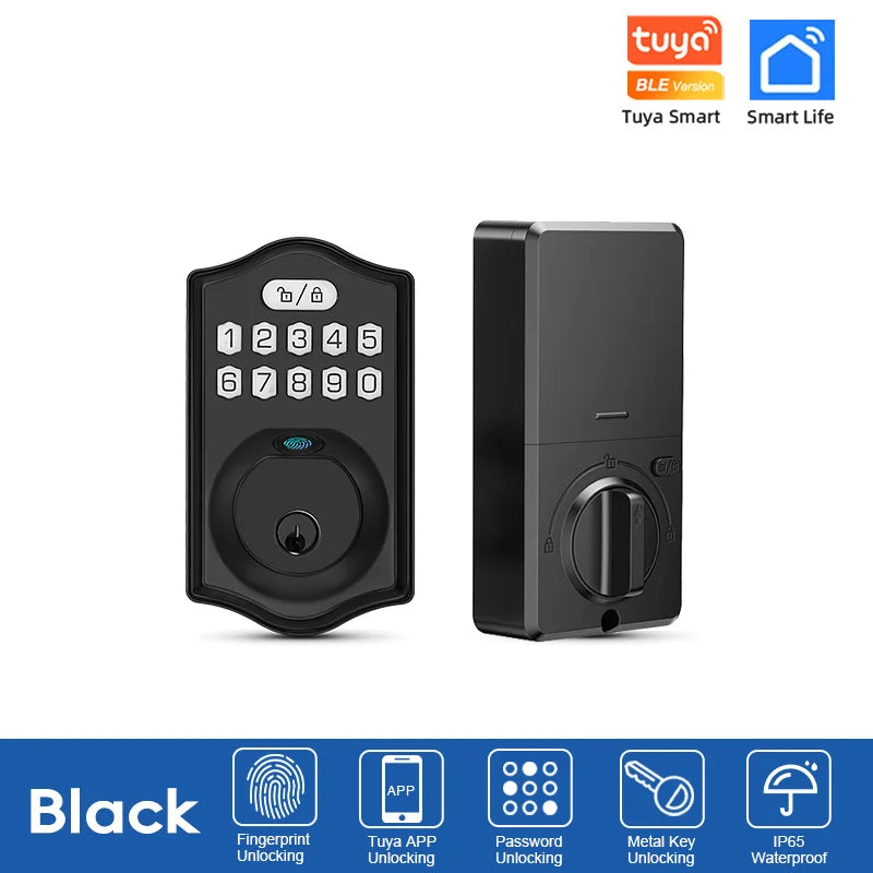 CDOK K6 Tuya Smart Türschloss Fingerabdruck IP65