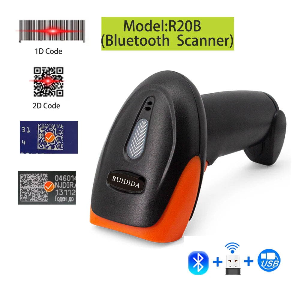 Wired 1D/2D barcode scanner USB