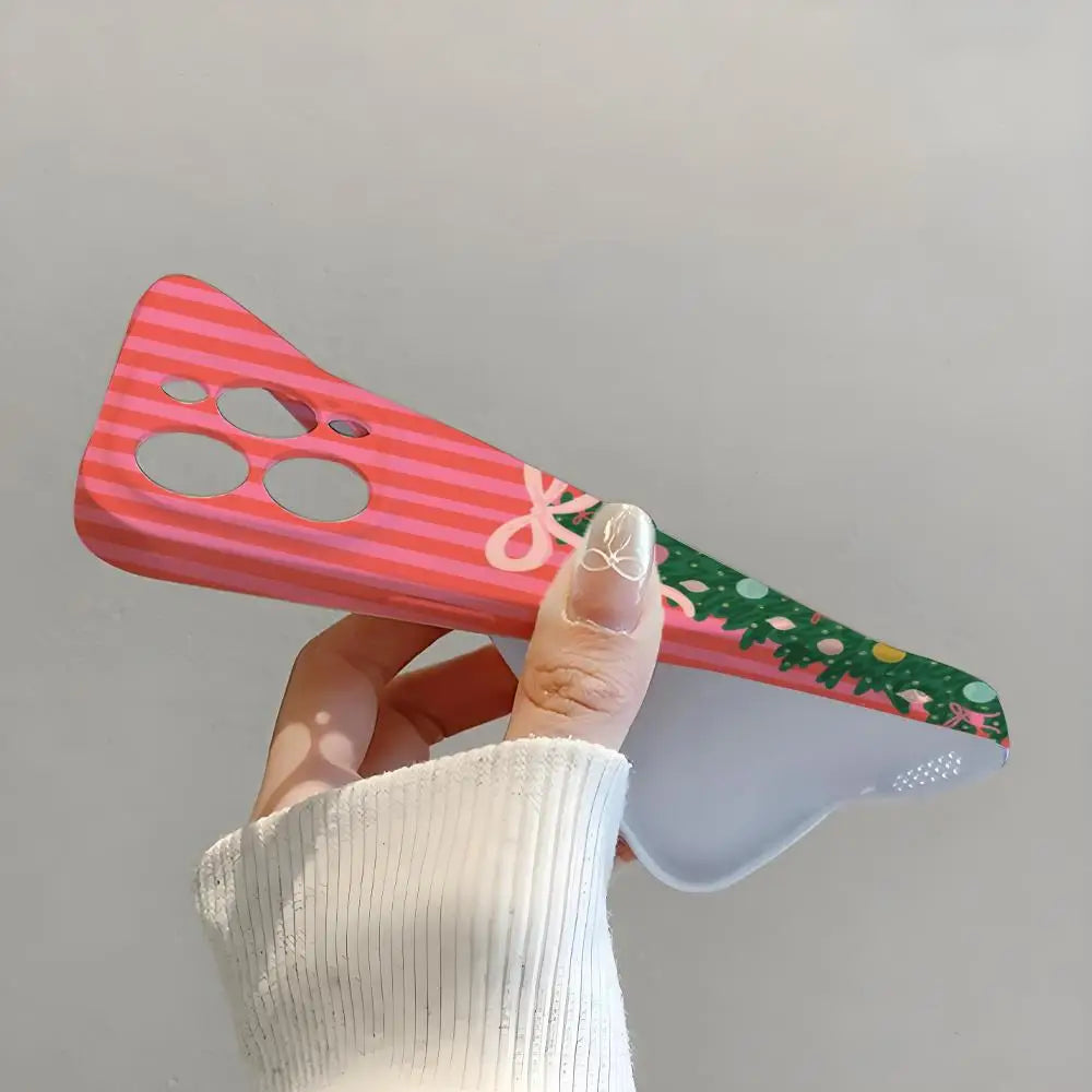 Weihnachtsstreifen Hülle für iPhone 17 & 16