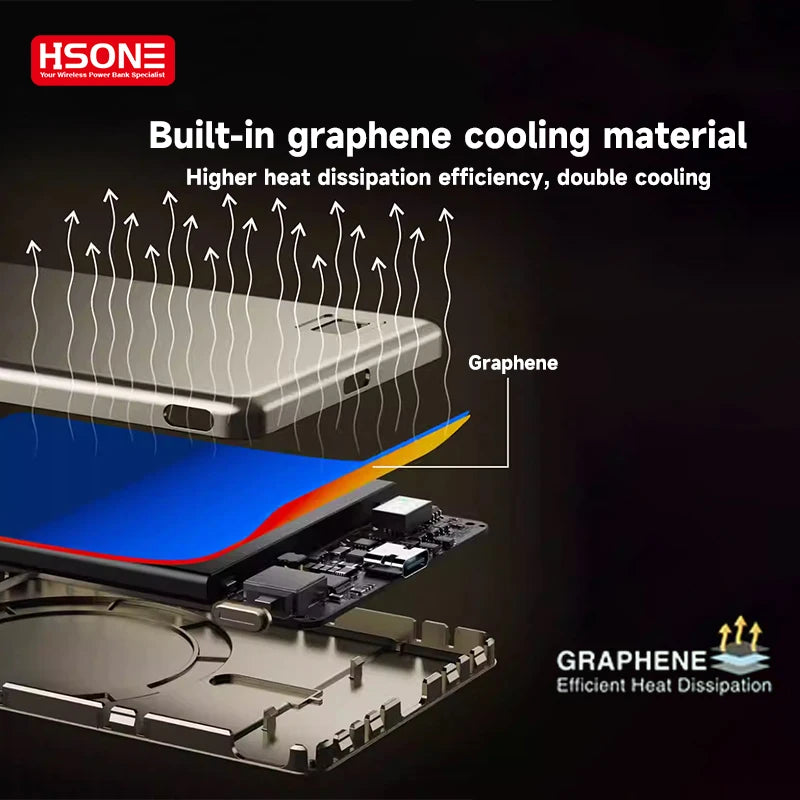 Portable MagSafe travel power bank