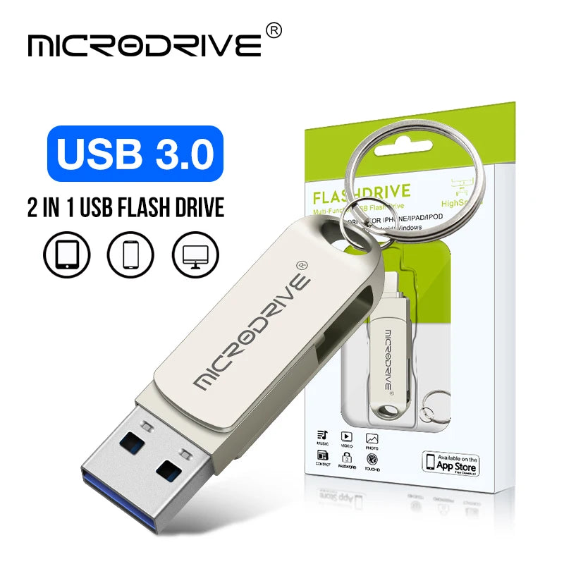 USB-Stick i-Flash für iPad iPhone 512GB Schnell