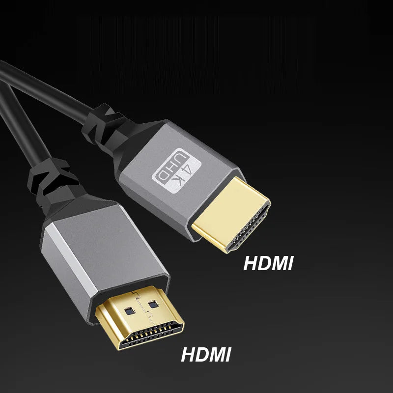 Flexibles 4K HDMI Spiralkabel 0,5-2,4m Verlängerung