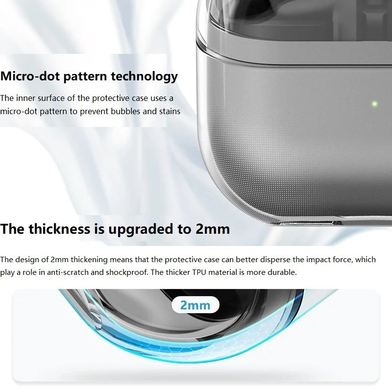 Transparente Silikonhülle für Galaxy Buds 3 Pro
