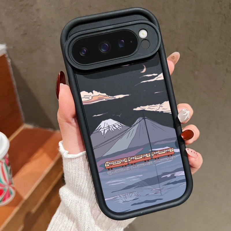 Solid color TPU case for Pixel 8 7 Pro 9 XL