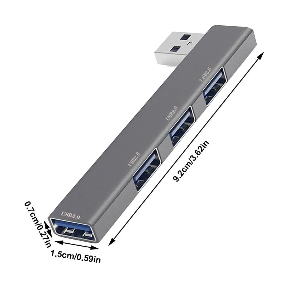4-in-1 USB-C Hub Docking Station 3.0