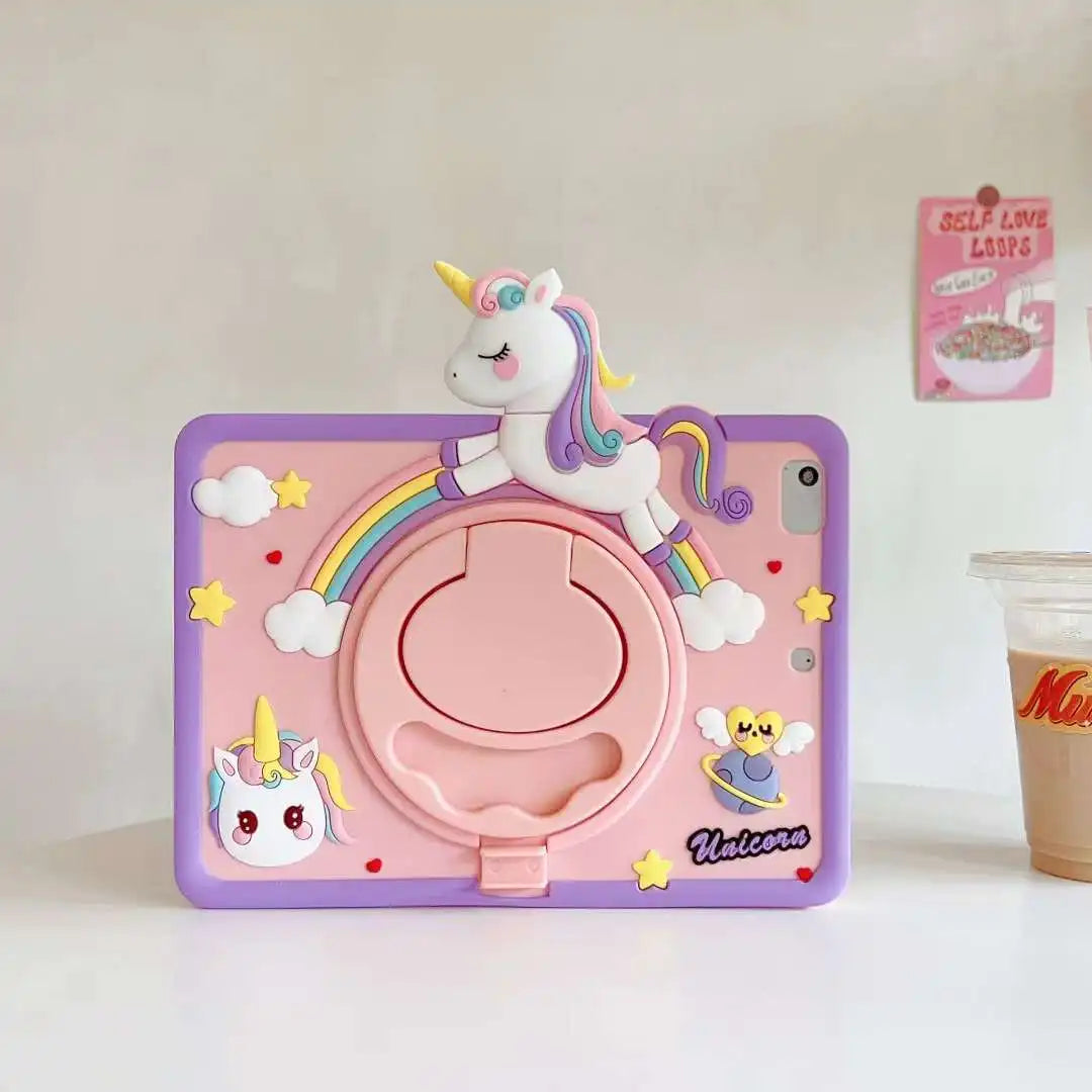 iPad Kinderhülle Cartoon Silikon