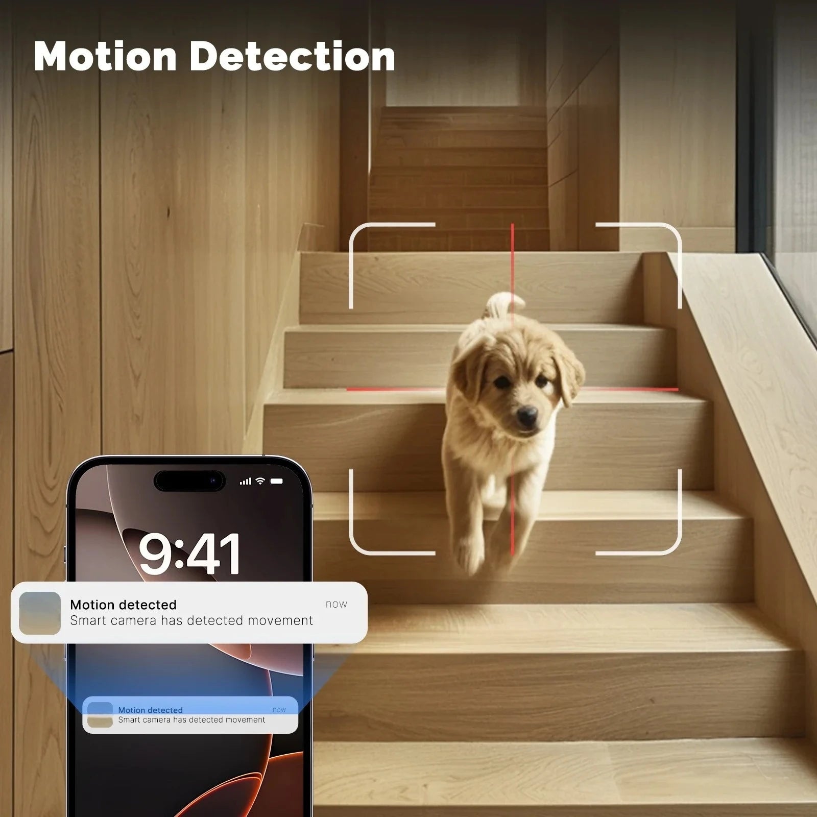 8MP WLAN Überwachungskamera mit Dual-Objektiv & Zoom