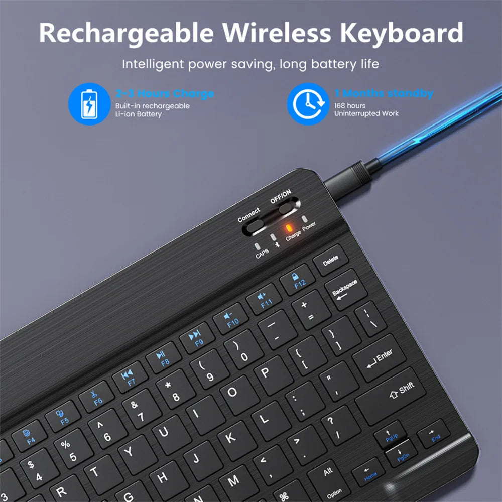 Bluetooth Tastatur Maus für Tablet & iPad
