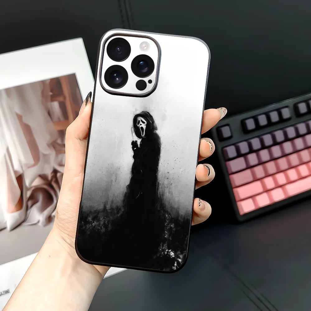 Scream Film Hülle iPhone 16 TPU weich hautfreundlich