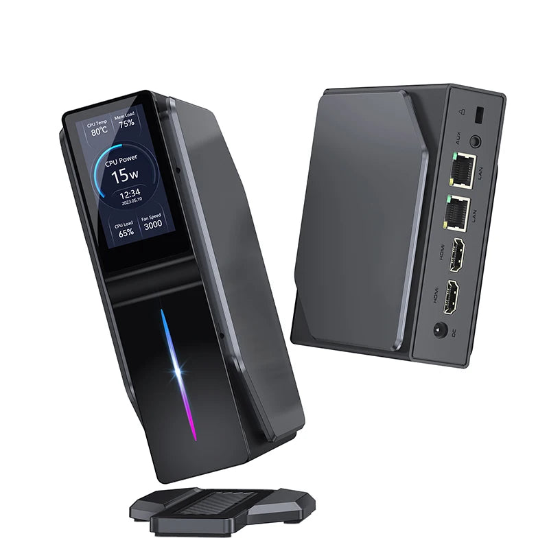 Kompakter S1 Mini-PC Intel Alder Lake N100 Gaming PC