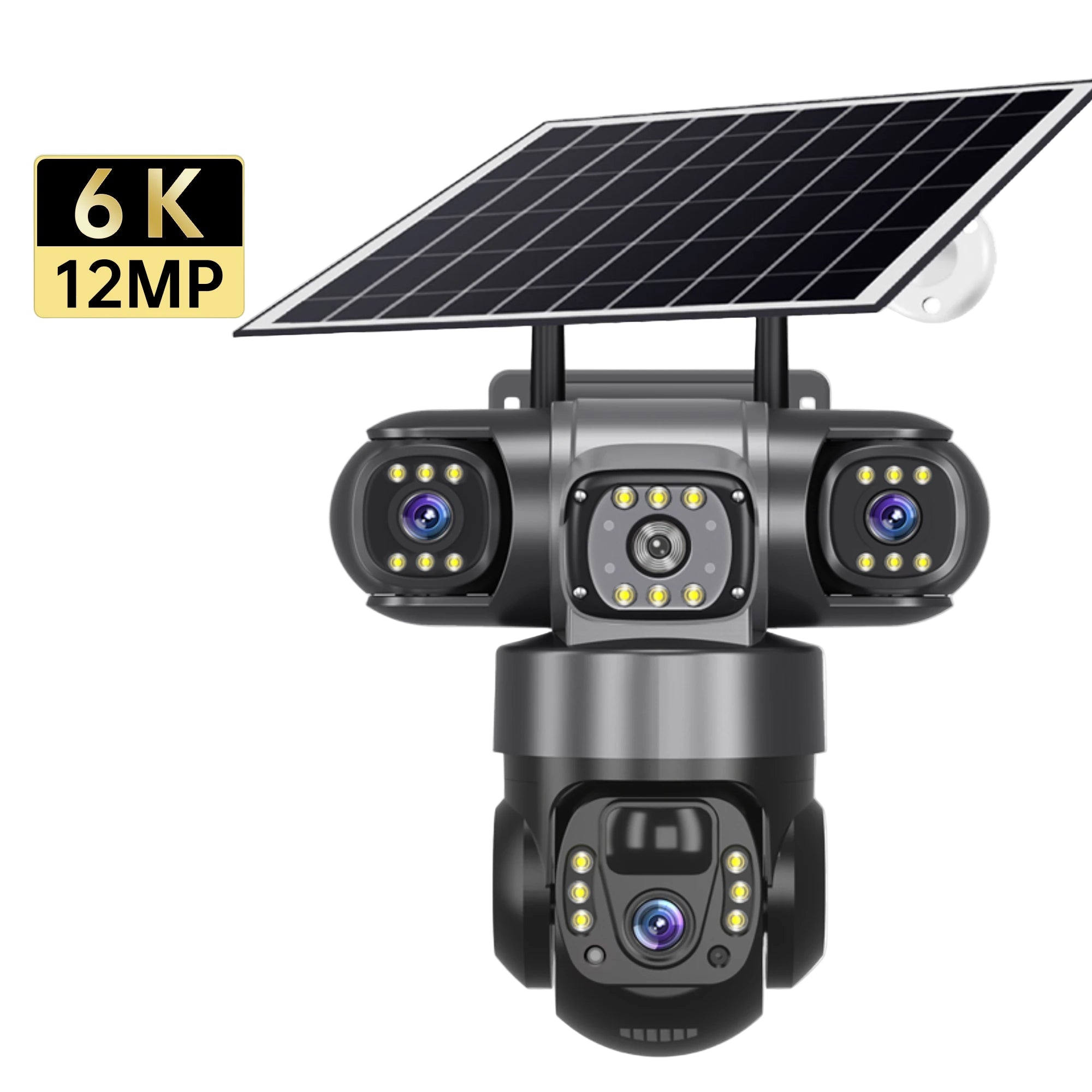 12MP 6K 4G Solar Überwachungskamera Outdoor