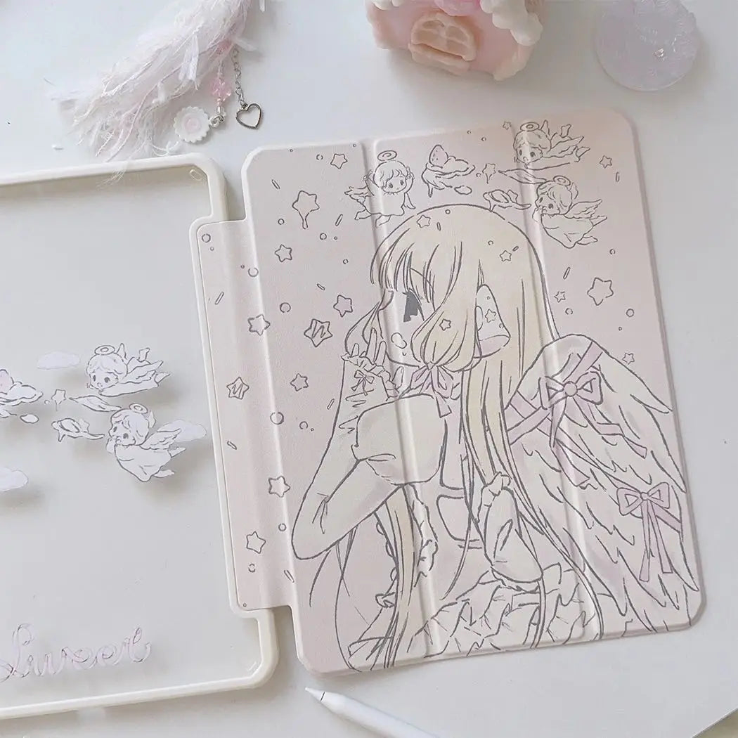 Floral Acrylic iPad Case