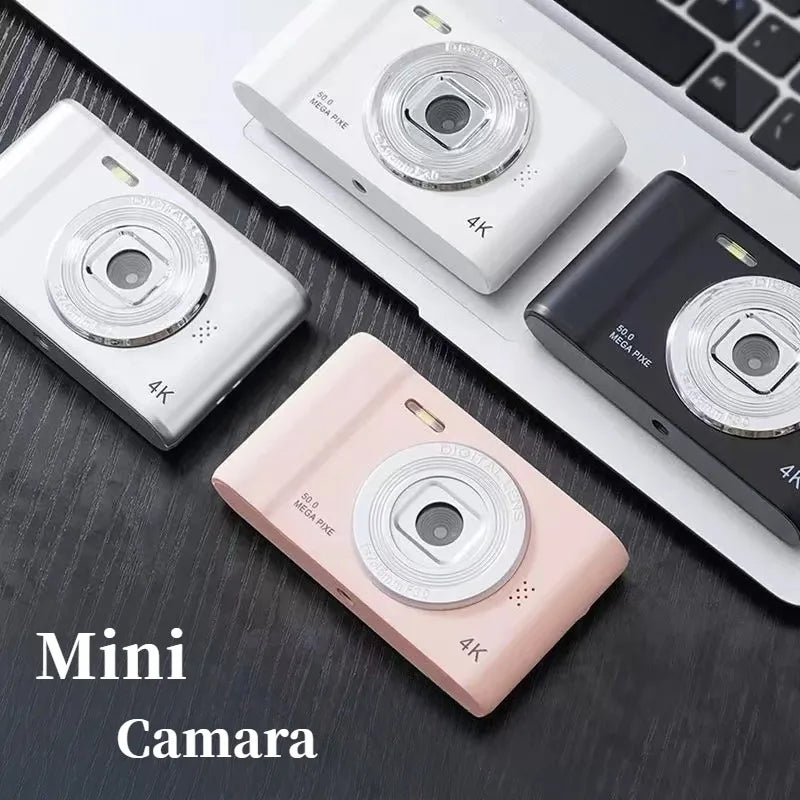 Mini 4K digital camera for children with HD zoom