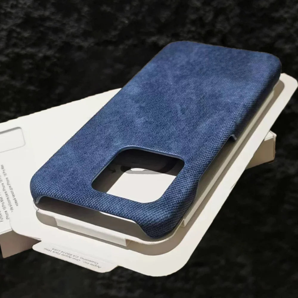 Vintage Denim Rüstungshülle mit Kühlung rahmenlos