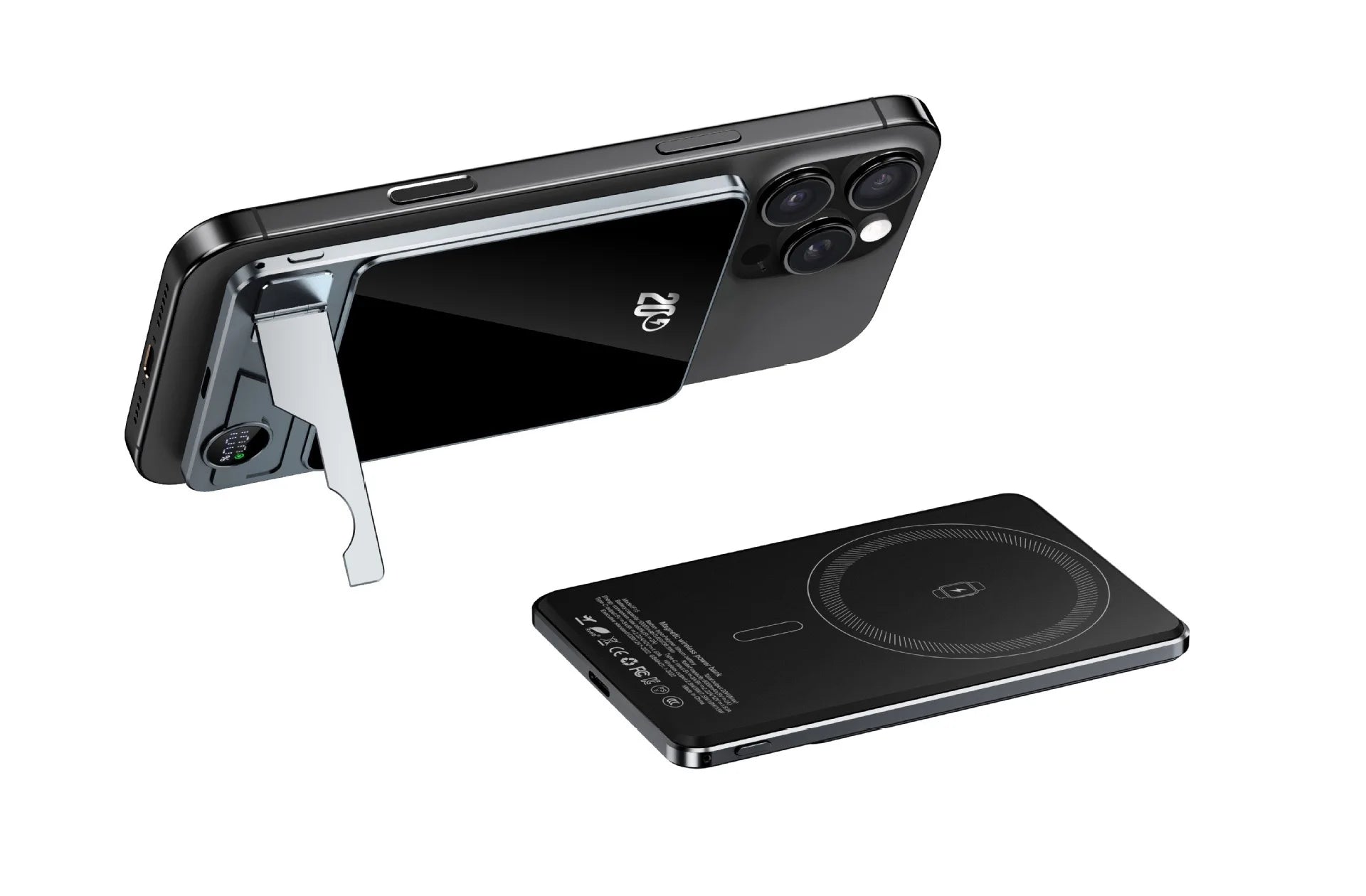 Portable MagSafe travel power bank