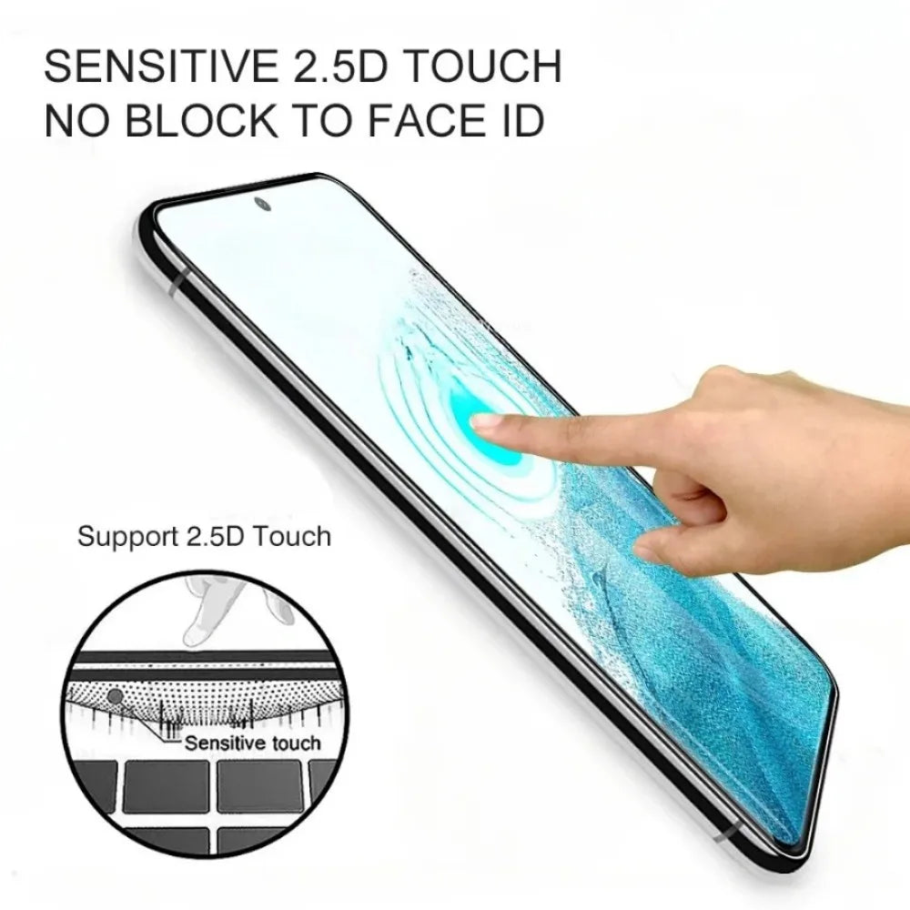 4er Full-Cover Panzerglas für Samsung Galaxy