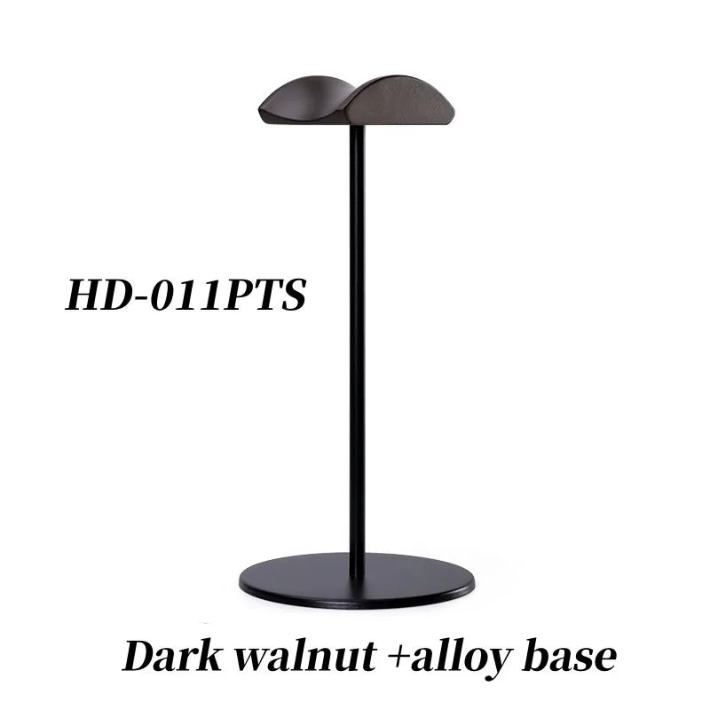 Metall-Walnuss Kopfhörerständer Holzhalter Schreibtisch