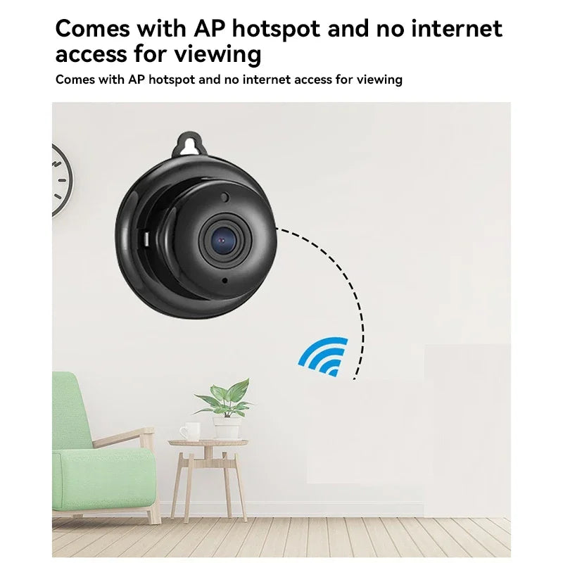 4K WLAN Überwachungskamera mit Nachtsicht außen