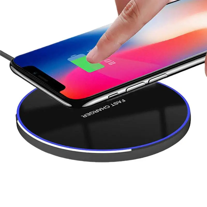15W Wireless Fast Charging Pad with Light