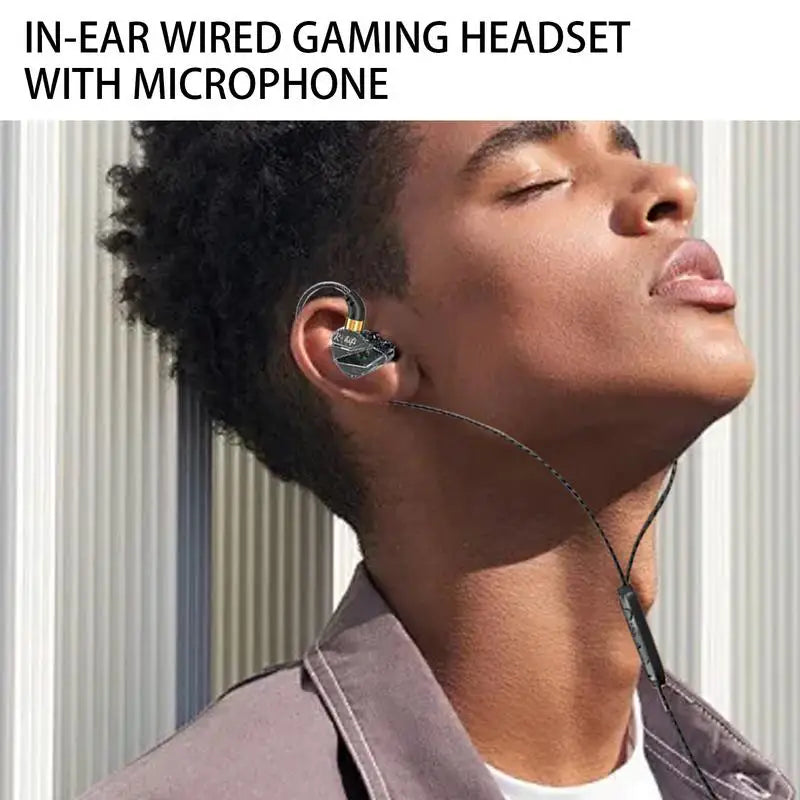 2-in-1 In-Ear-Kopfhörer mit Mikrofon