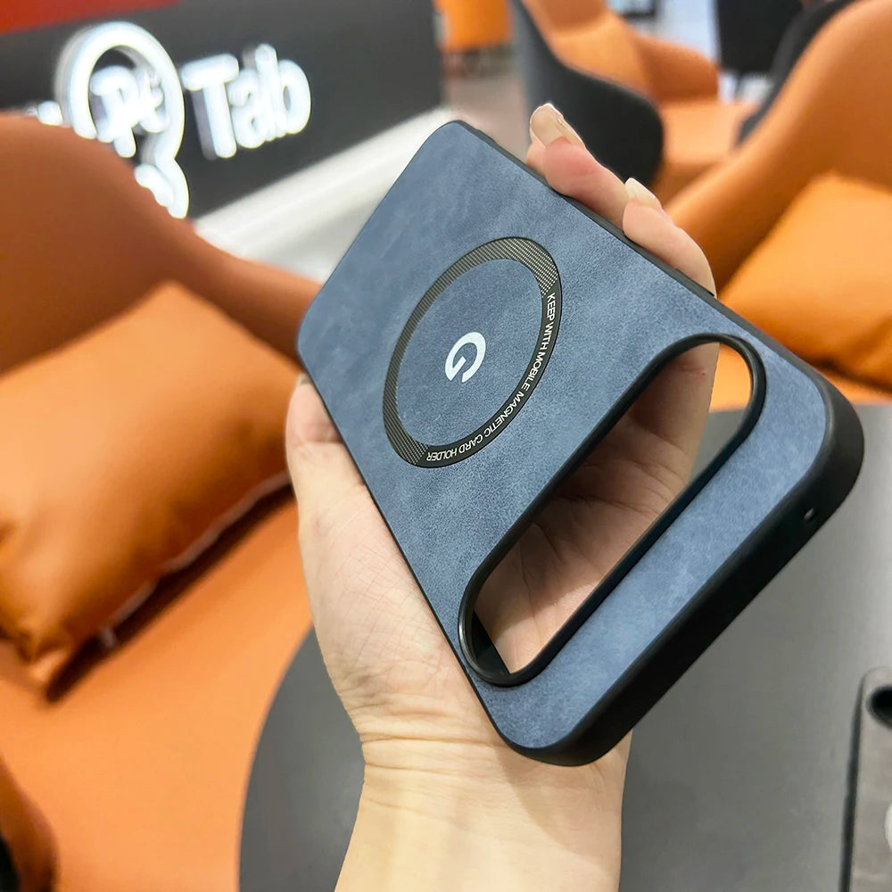 Magnetische Ledertasche Pixel 9 10 Pro