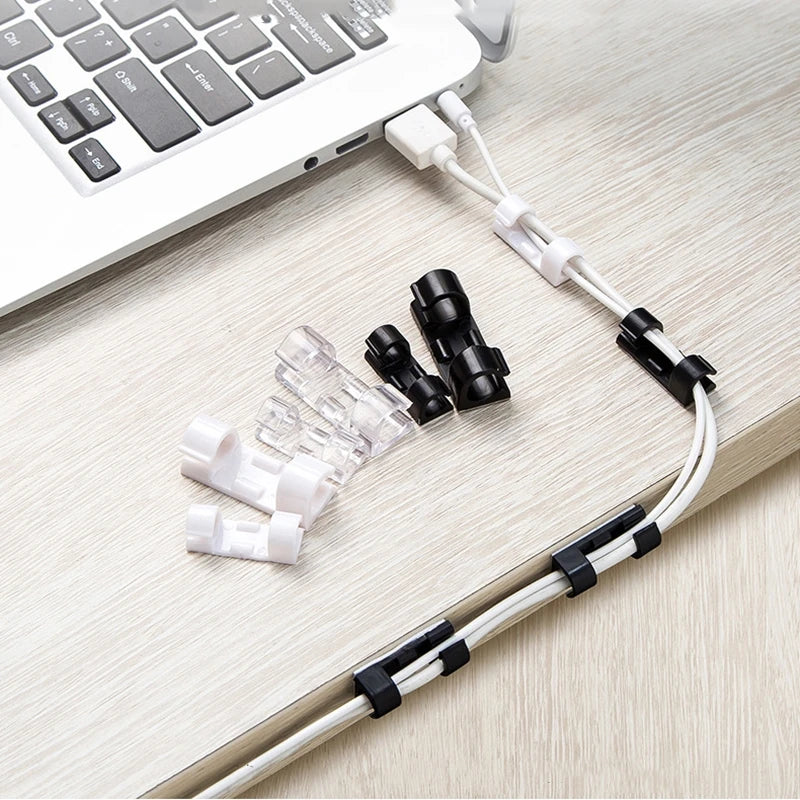 USB Kabelclips Selbstklebend für Ordnung Zuhause Büro