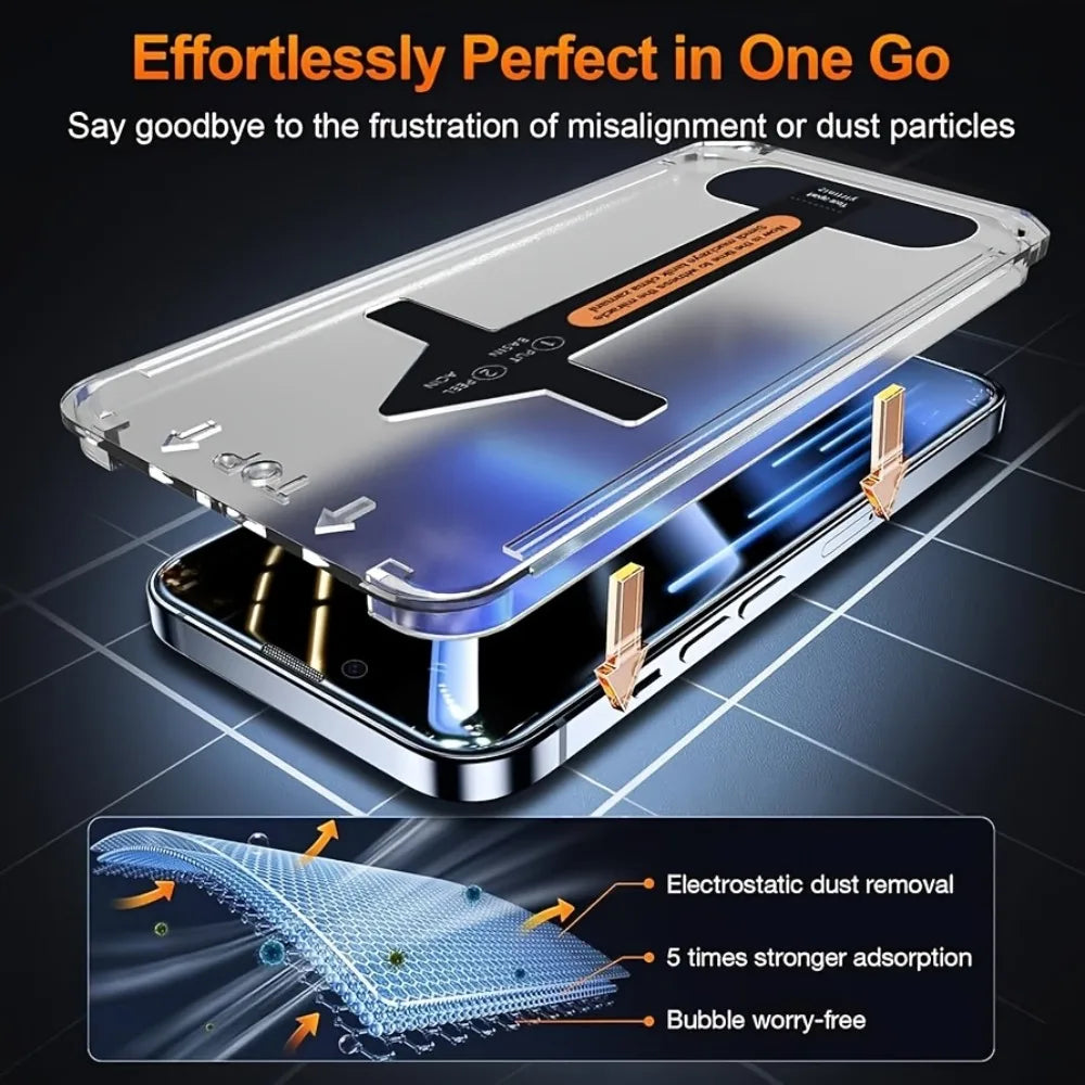 4in1 Anti-Spy Schutzglas Set für iPhone 17 Serie