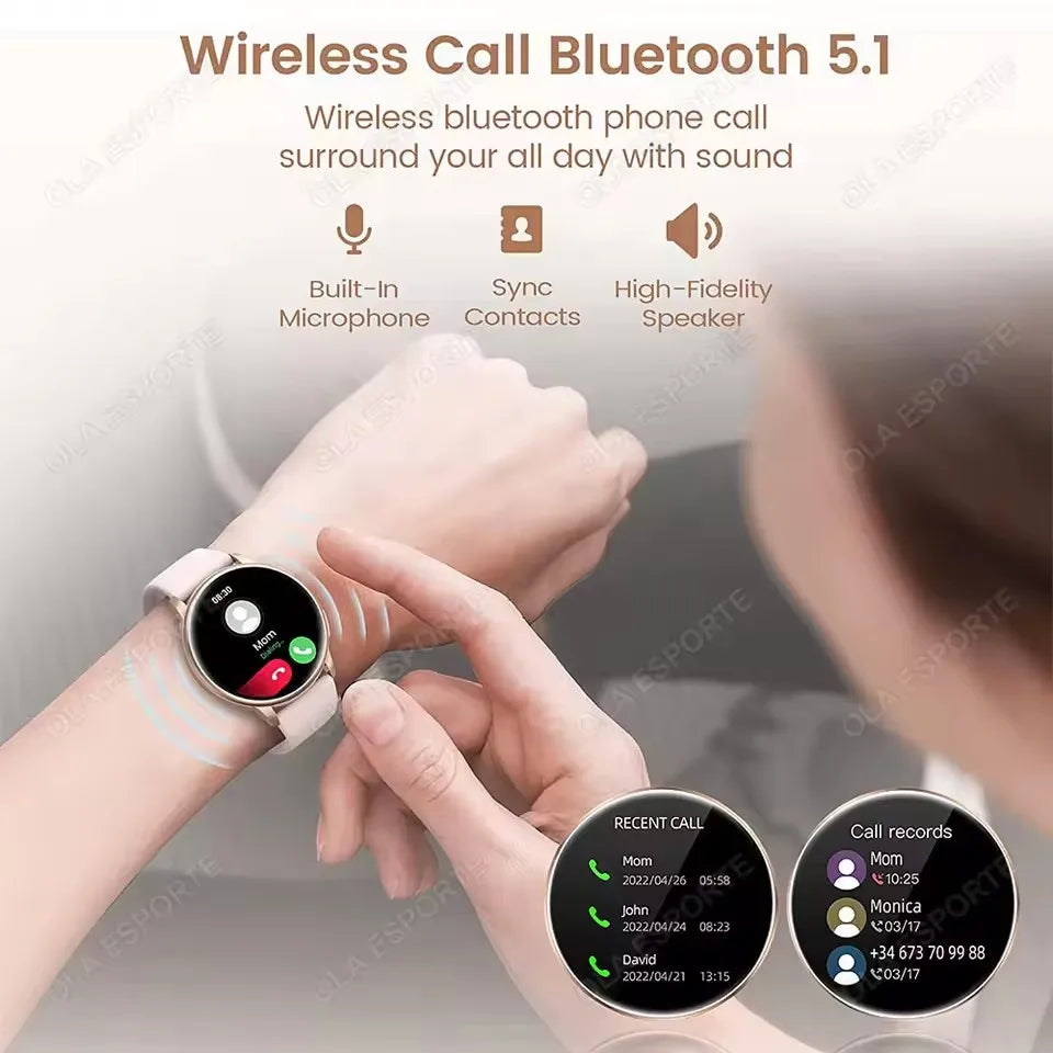 Modern Smartwatch 2025 with Bluetooth & Fitness Tracker