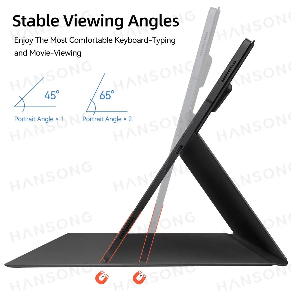 Magnetic case for Galaxy Tab S7–S9