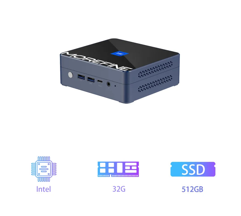 Leiser Mini-PC mit N150 CPU und Windows 11 Pro