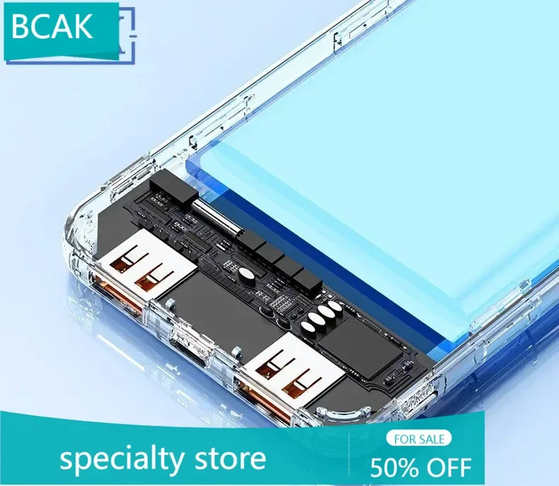 30000mAh power bank with fast charging function