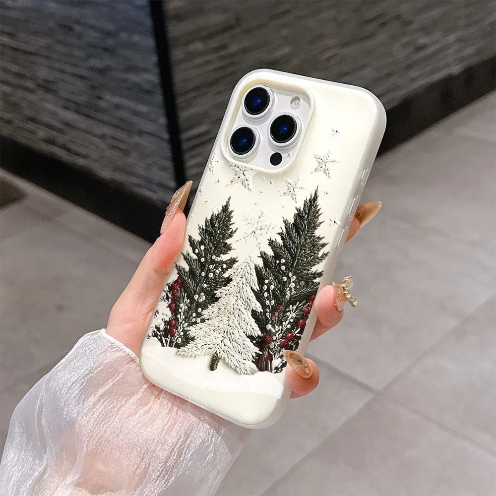 Suesse Matte Weihnachtsbaum Handyhuelle für Google Pixel