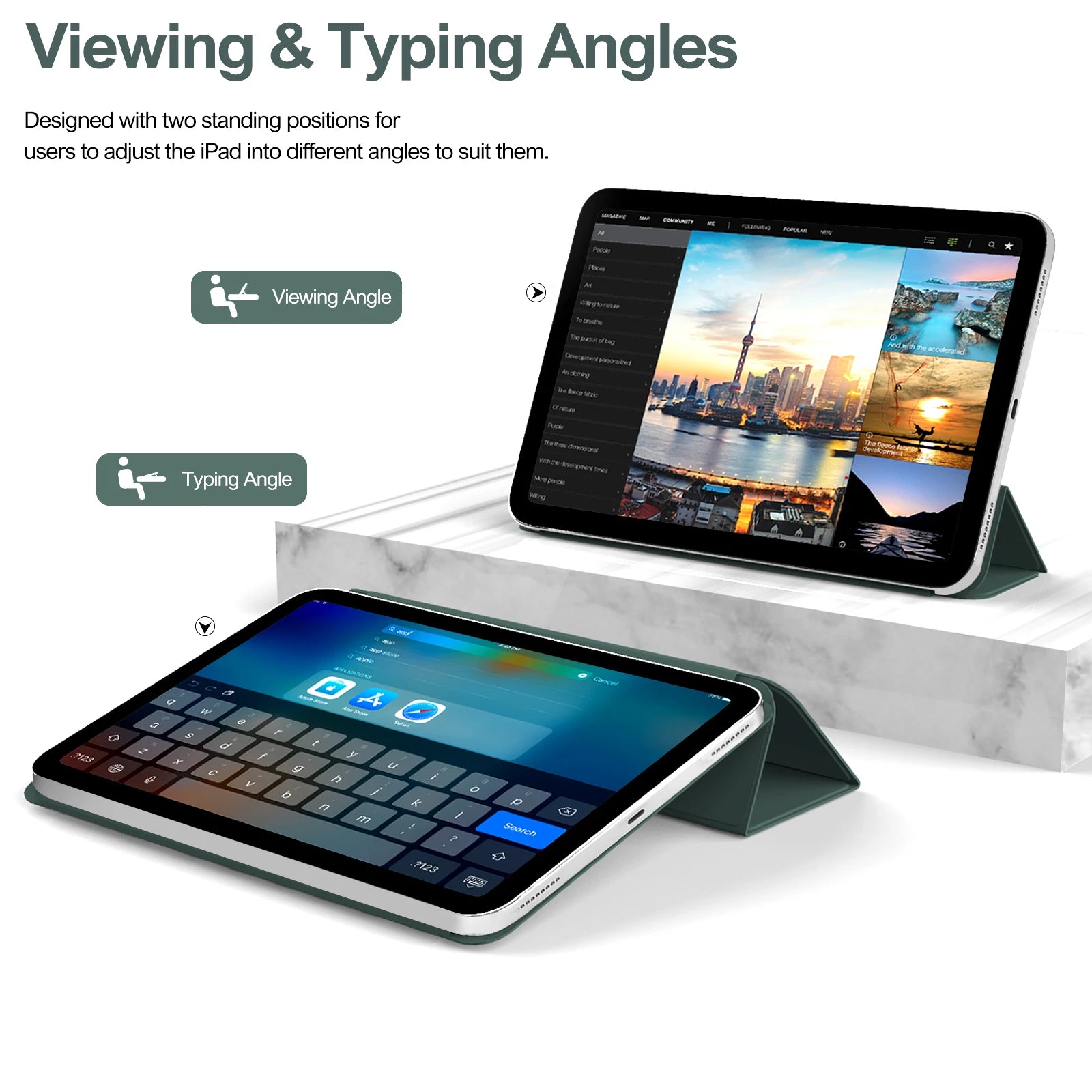 ZOYU Magnetic Case for iPad 2022